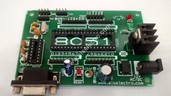 8051 DEMO BOARD WITH RS232