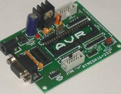 AVR 40PIN TARGET BOARD