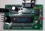 PIC DEMO BOARD WITH BOOTLOADED IC