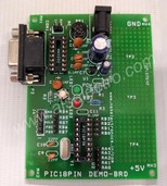 PIC DEMO 18PIN WITH RS232